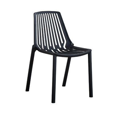 accent modern furniture cheap stackable hotel black chair
