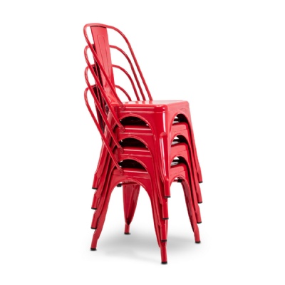 stackable metal chairs steel metal industrial dining chair