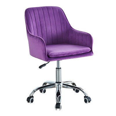 luxury metal swivel leg kitchen high chairs bar stool velvet