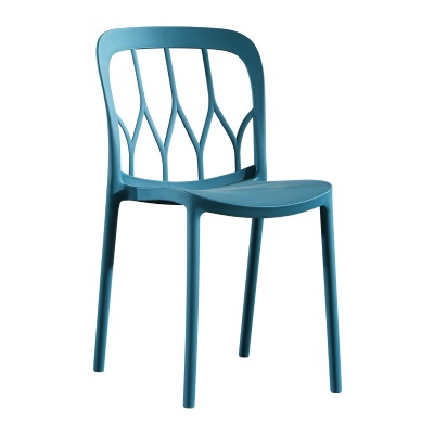 restaurant famous design modern chair in polypropylene cafe plastic chair