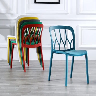 restaurant famous design modern chair in polypropylene cafe plastic chair