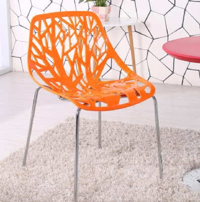 design tree back sillas plastico chaise modern living room chair