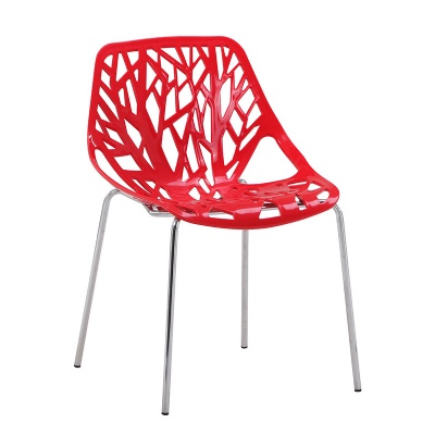design tree back sillas plastico chaise modern living room chair