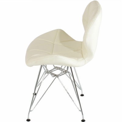 furniture upholstered leather dining chair butterfly lounge chair