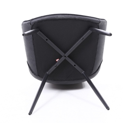 Wholesale modern design nordic black dining chair