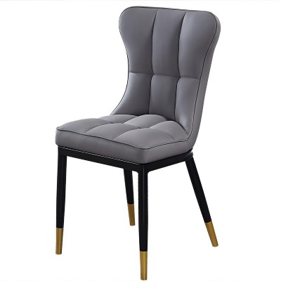 restaurant dining chair pu leather nordic dining chair