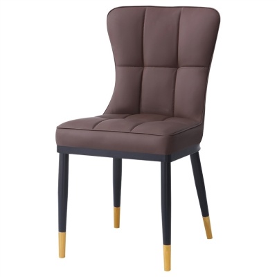 restaurant dining chair pu leather nordic dining chair
