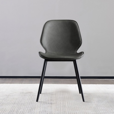 restaurant hotel supplies chair pu leather nordic dining chair