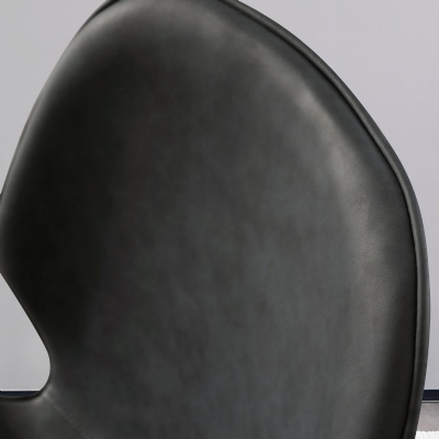 restaurant hotel supplies chair pu leather nordic dining chair
