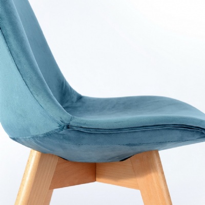 upholstered home accent chair velvet fabric leisure chairs