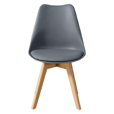 scandanavian plastic chair pp plastic dining chair restaurant nordic chair dining solid wood