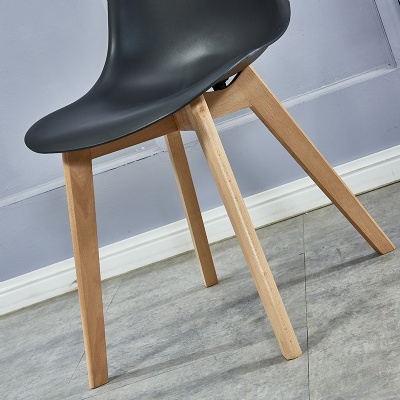 nordic plastic chair for cafe modern scandinavian dinning chairs