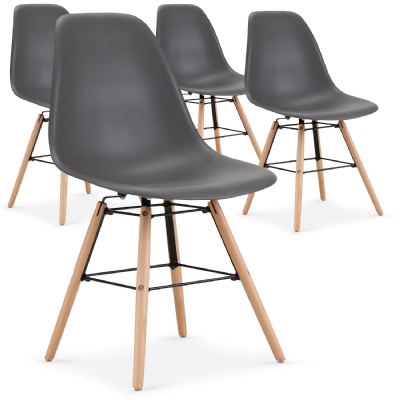 wood leg restaurant famous design plastic chair price