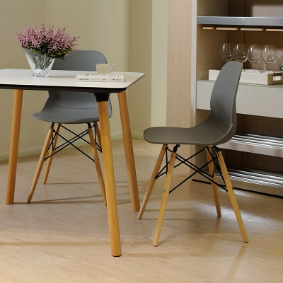 plastic modern nordic lounge chair sedie da sala da pranzo