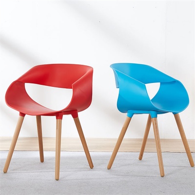 modern design dining chairs plastic dining chair with arms