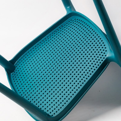 pp waiting chair luxury stacking stackable dining chair