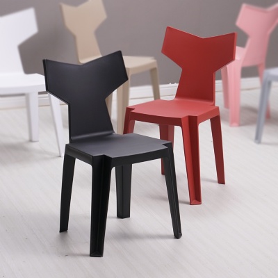 nordic plastic chair dining chair bar shark