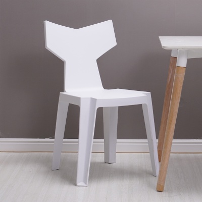 nordic plastic chair dining chair bar shark