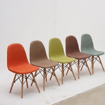dining chair colorful plastic fabric chairs cafe chairs