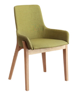 dining chair upholstered leather fabric accent chair