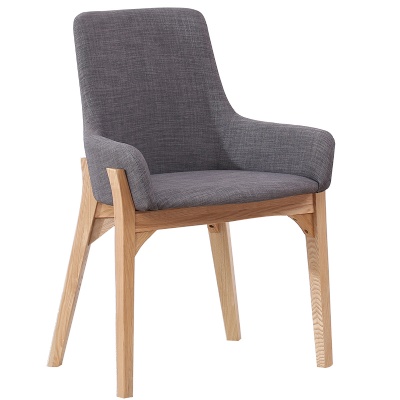 dining chair upholstered leather fabric accent chair