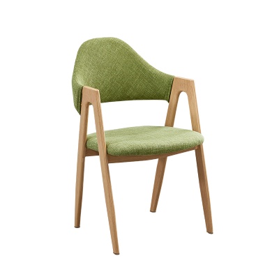 dining chair upholstered leather fabric accent chair