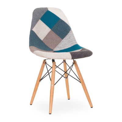 dining chair colorful plastic patchwork fabric chairs cafe chairs