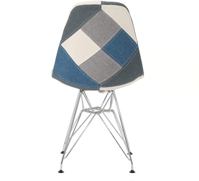 dining chair colorful plastic patchwork fabric chairs cafe chairs