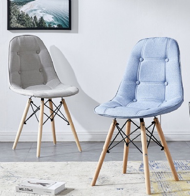 dining upholstered leather fabric accent chair