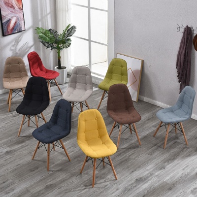 dining upholstered leather fabric accent chair