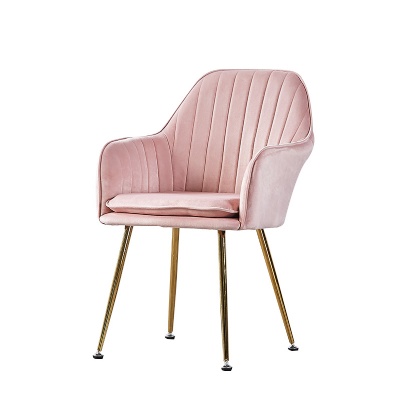 gold leg nordic velvet dining room chairs modern
