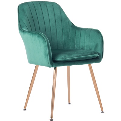 gold leg nordic velvet dining room chairs modern