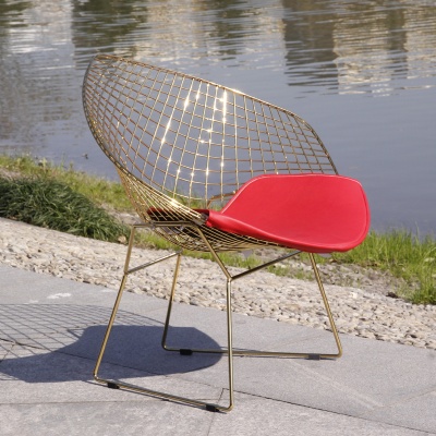 industrial high quality dining chair legs gold round