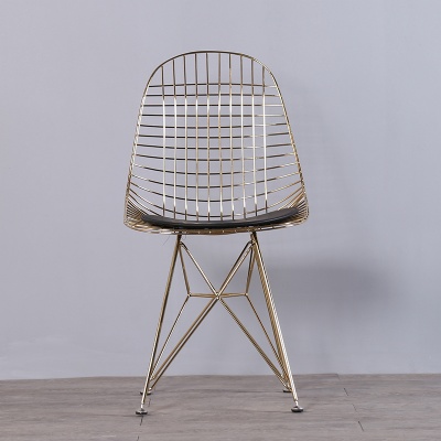 industrial classic design accent chair velvet with gold legs