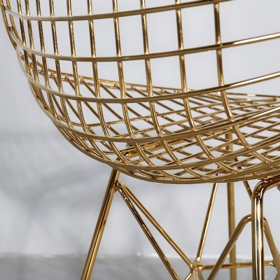 industrial classic design accent chair velvet with gold legs