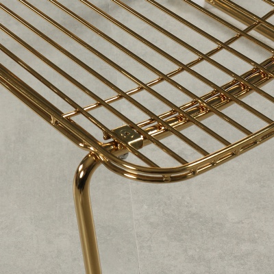 industrial classic design dining chairs modern luxury gold leg