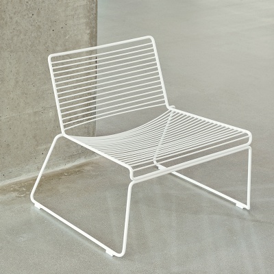 black home furniture classic metal wire chair