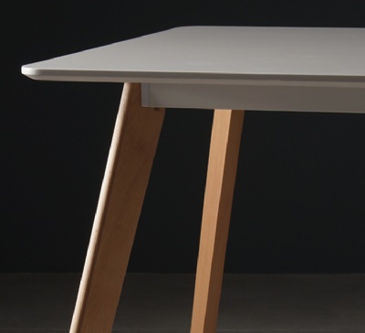 Solid wood leg bar round counter top mdf restaurant table