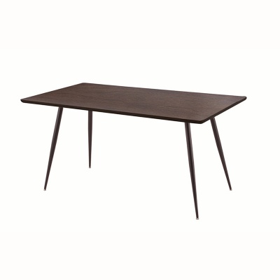 metal leg MDF rectangle catering table for banquet