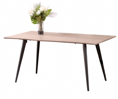metal leg MDF rectangle catering table for banquet