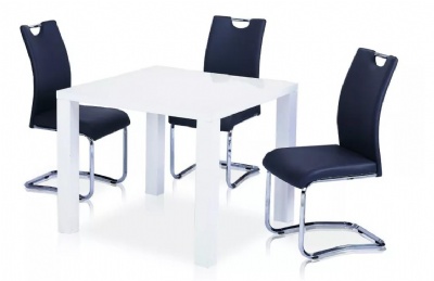 MDF light luxury dining modern square table