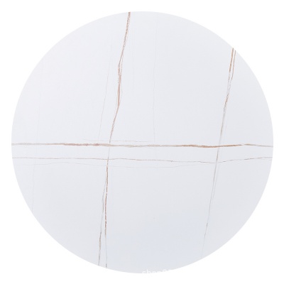 metal leg design nordic marble round coffee table