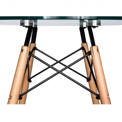 round dining coffee tables with glass and wood