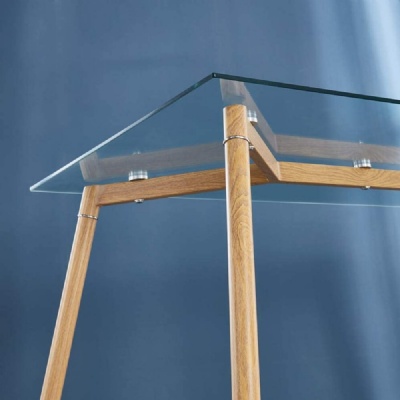 rectangle 10mm tempered table top glass dining coffee tables
