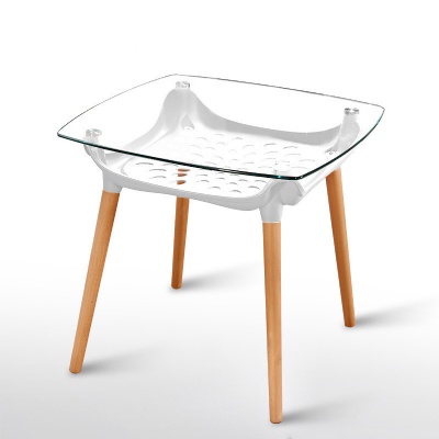 square 10mm tempered table top glass dining coffee tables