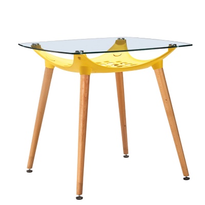 square 10mm tempered table top glass dining coffee tables
