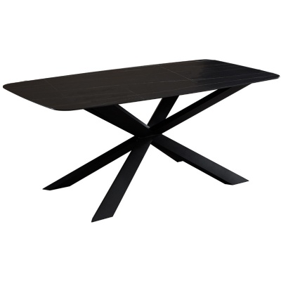 metal leg 12mm 8 seaters marble dining table scandinavian light luxury dining table