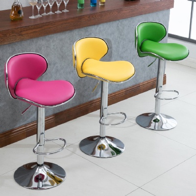 metal swivel leg kitchen counter height industrial bar stool