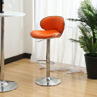 metal swivel leg kitchen counter height industrial bar stool