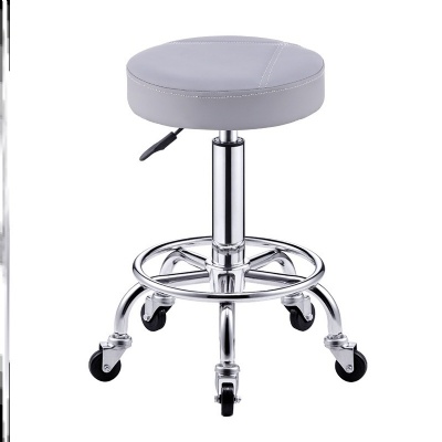 metal swivel leg kitchen low fabric leather bar stool